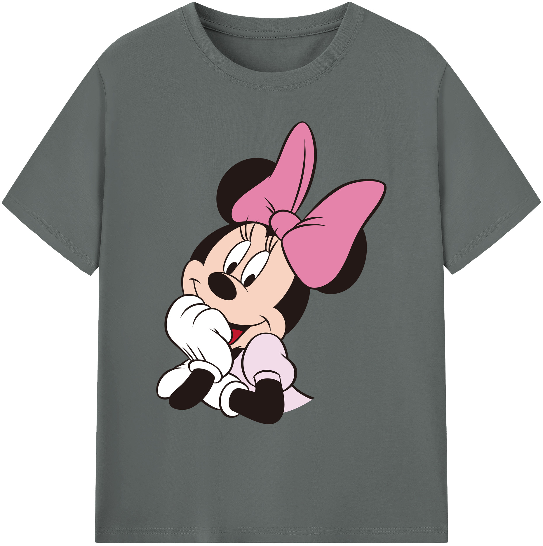 ミッキーマウス Mickey Mouse 綿100％ メンズ半袖Tシャツ｜肌触りやわらか＆通気性